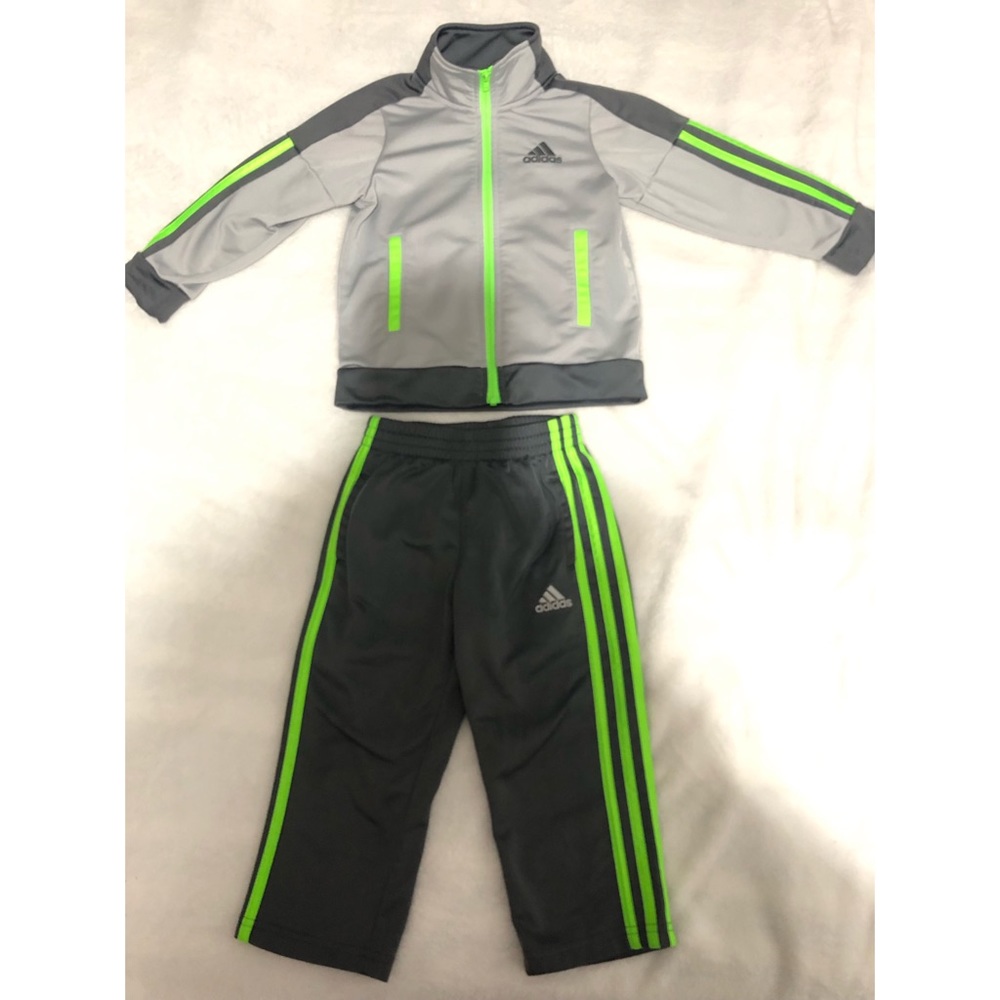 Adidas Toddler Gray Track Suit